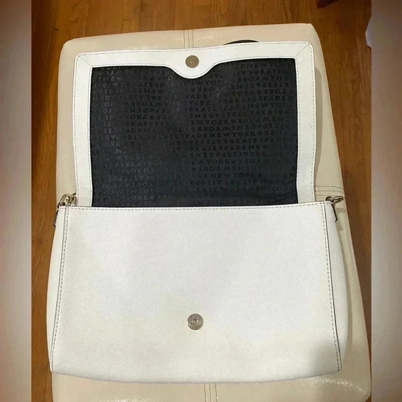 Kate Spade Tilden Place Alek Crossbody Cement/black in new condition - Picture 5 of 7